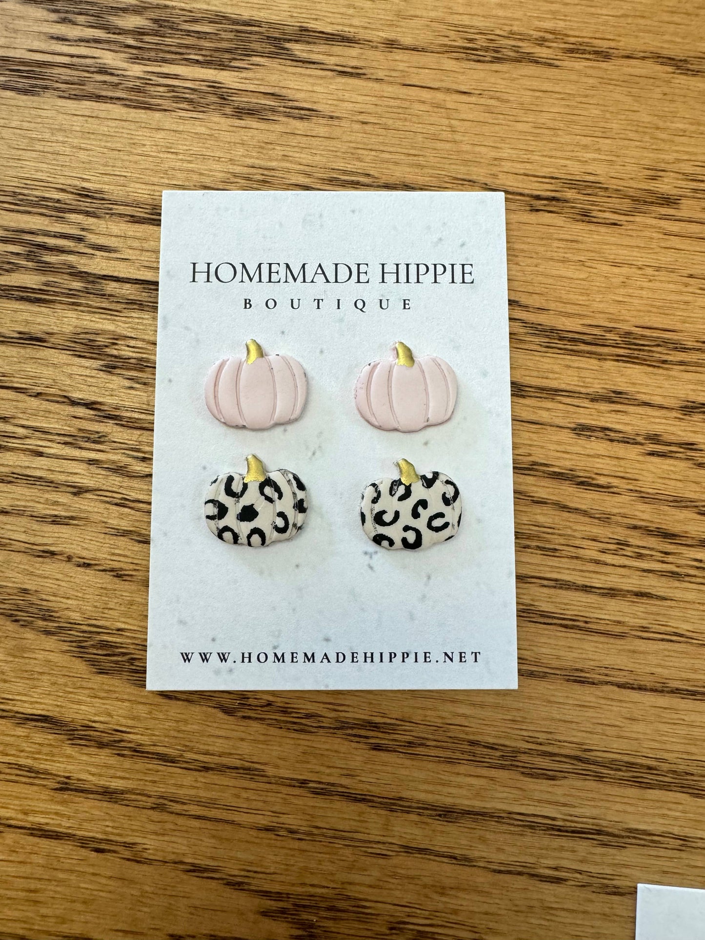 Pumpkin Stud Pack: Cheetah & Pink