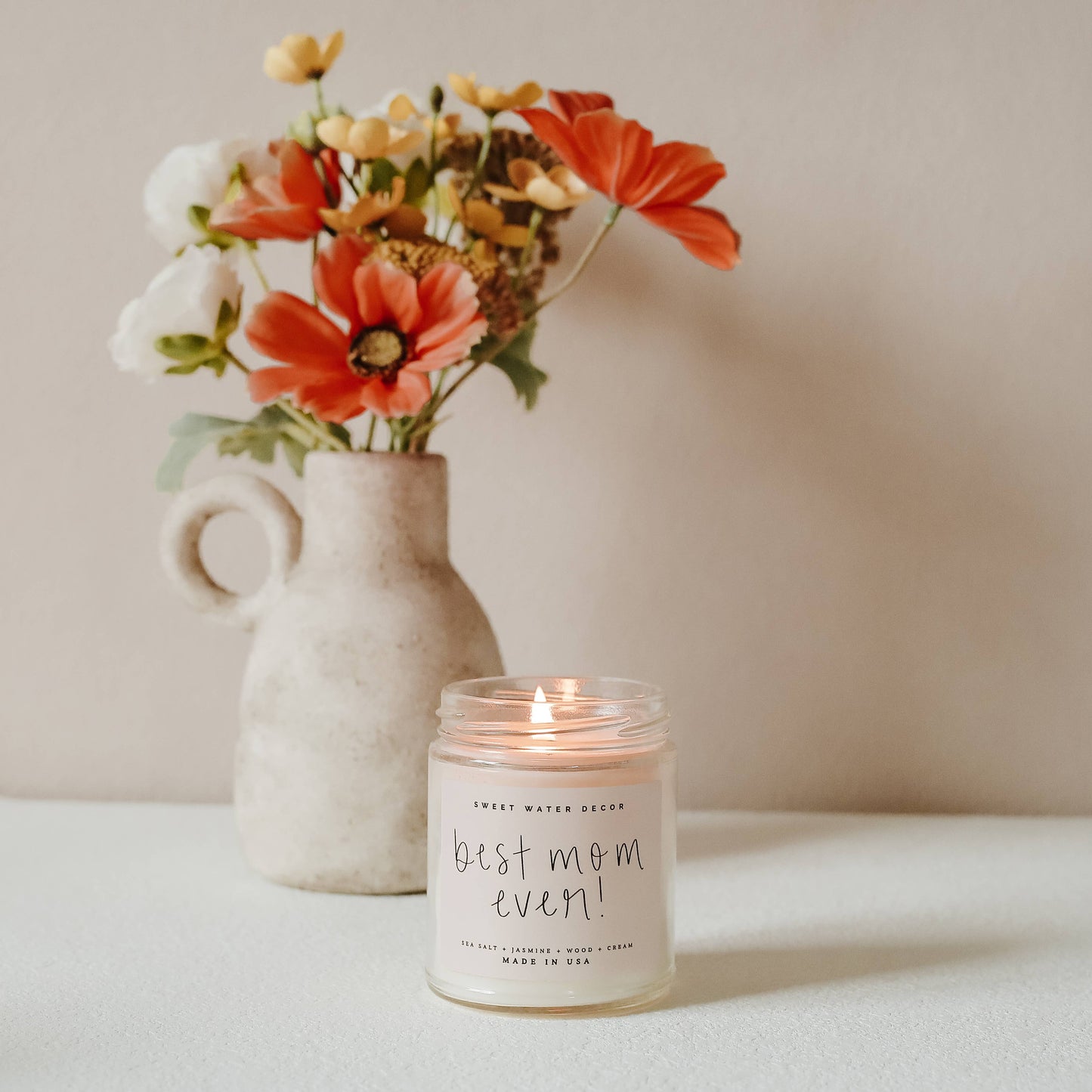 Best Mom Ever! 9 oz Soy Candle - Home Decor & Gifts