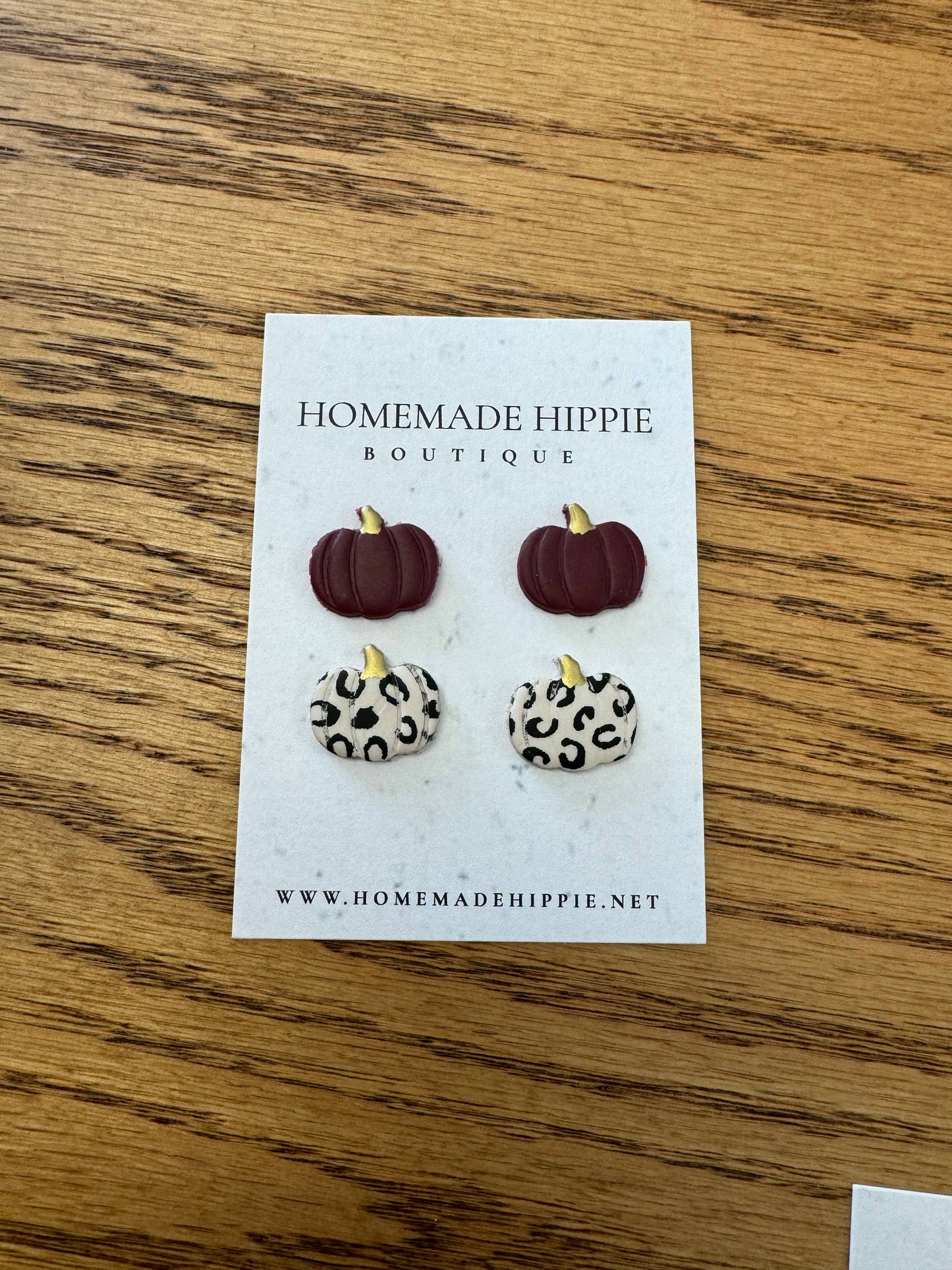 Pumpkin Stud Pack: Cheetah & Pink