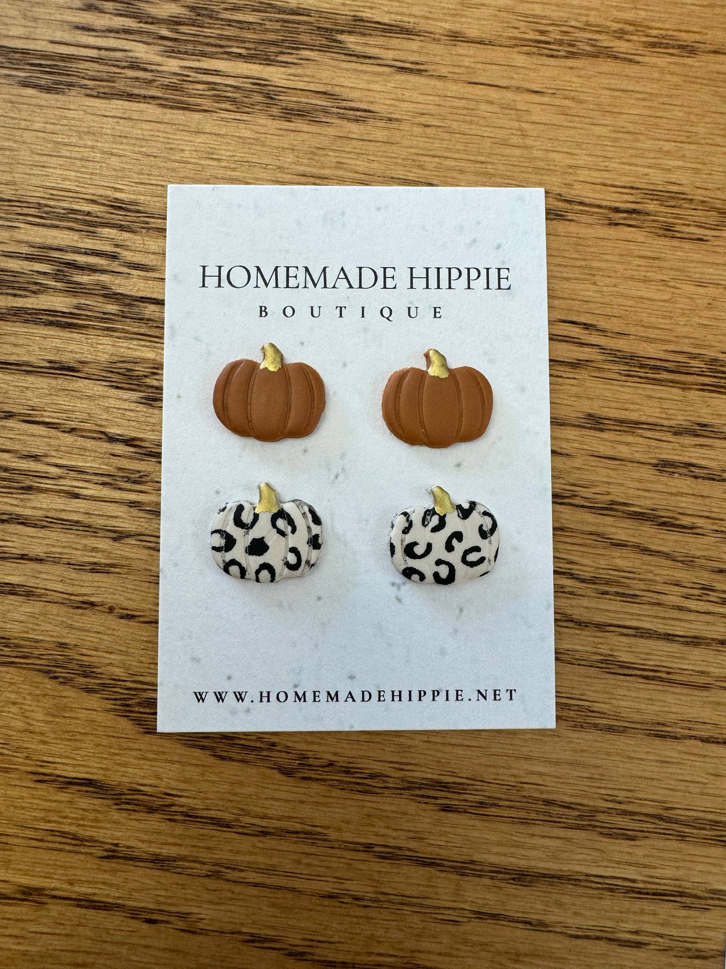 Pumpkin Stud Pack: Cheetah & Pink