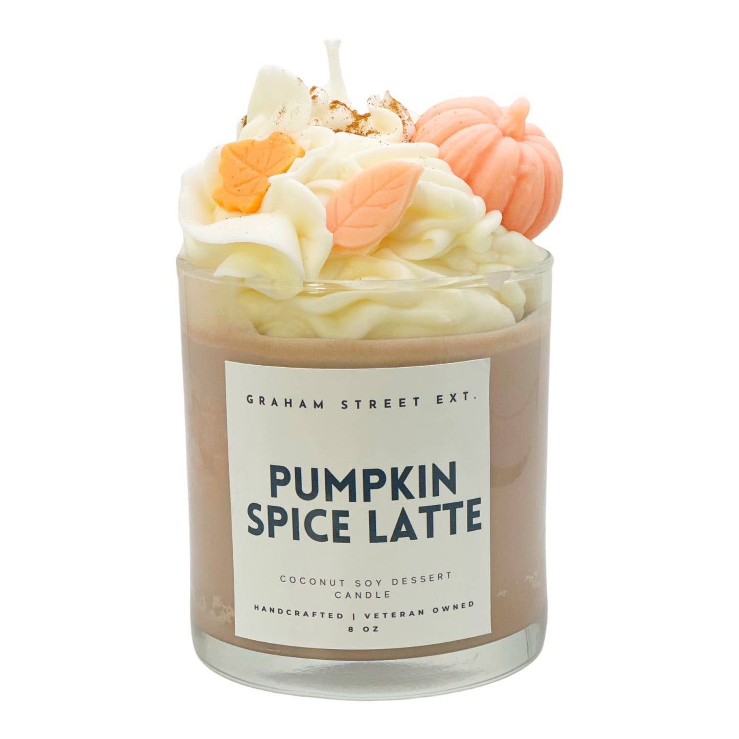 Pumpkin Spice Latte Dessert Candle
