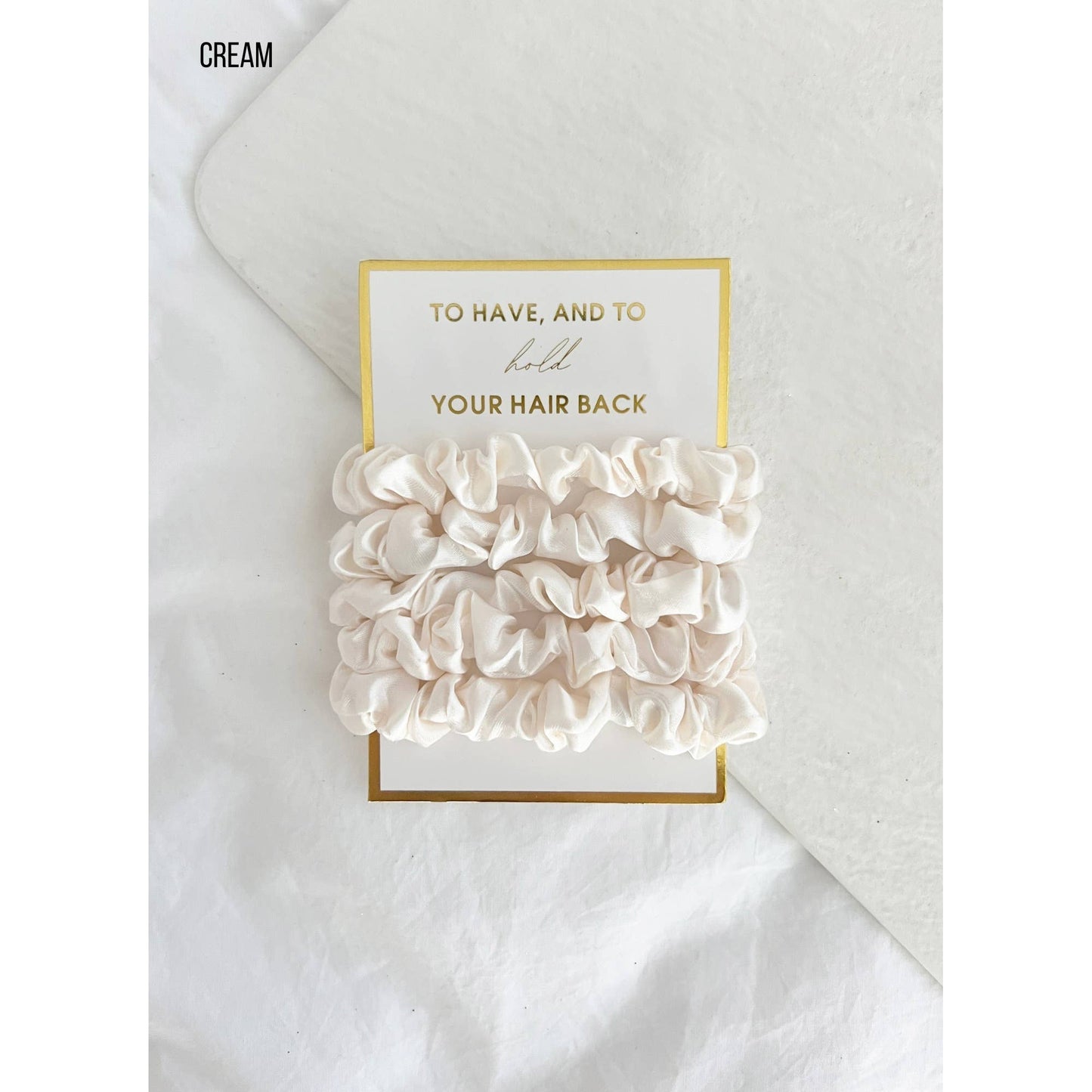 5PC Scrunchies Set - GIA: ONE SIZE / SKY