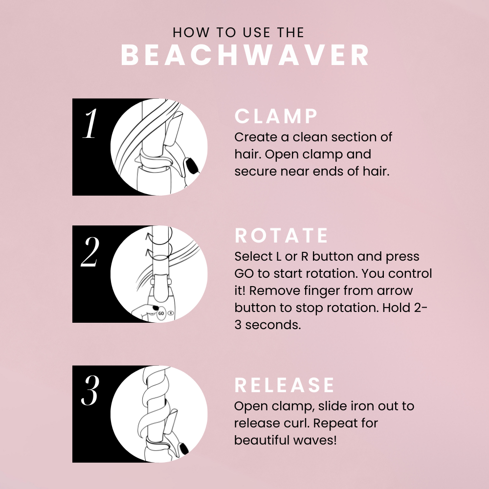 Beachwaver Pro 1 Dual Voltage Hair Curler