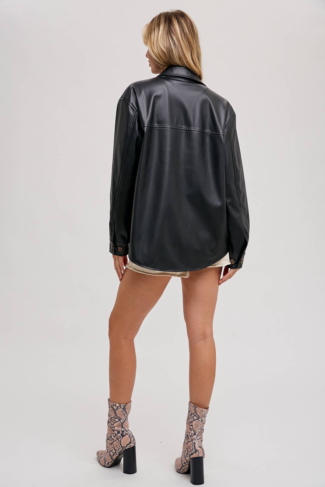 Vegan Leather Jacket