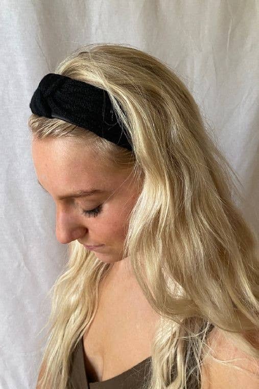 Cable Knit Headband - available in 5 colors: Beige