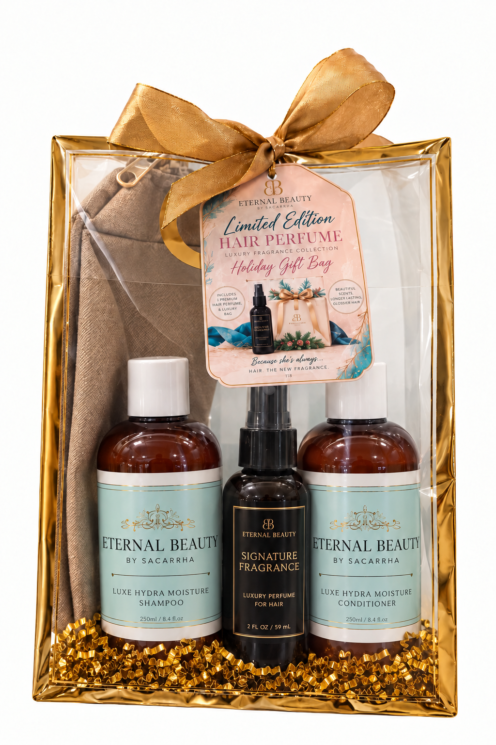 Luxe Hydra Moisture Holiday Gift Bag