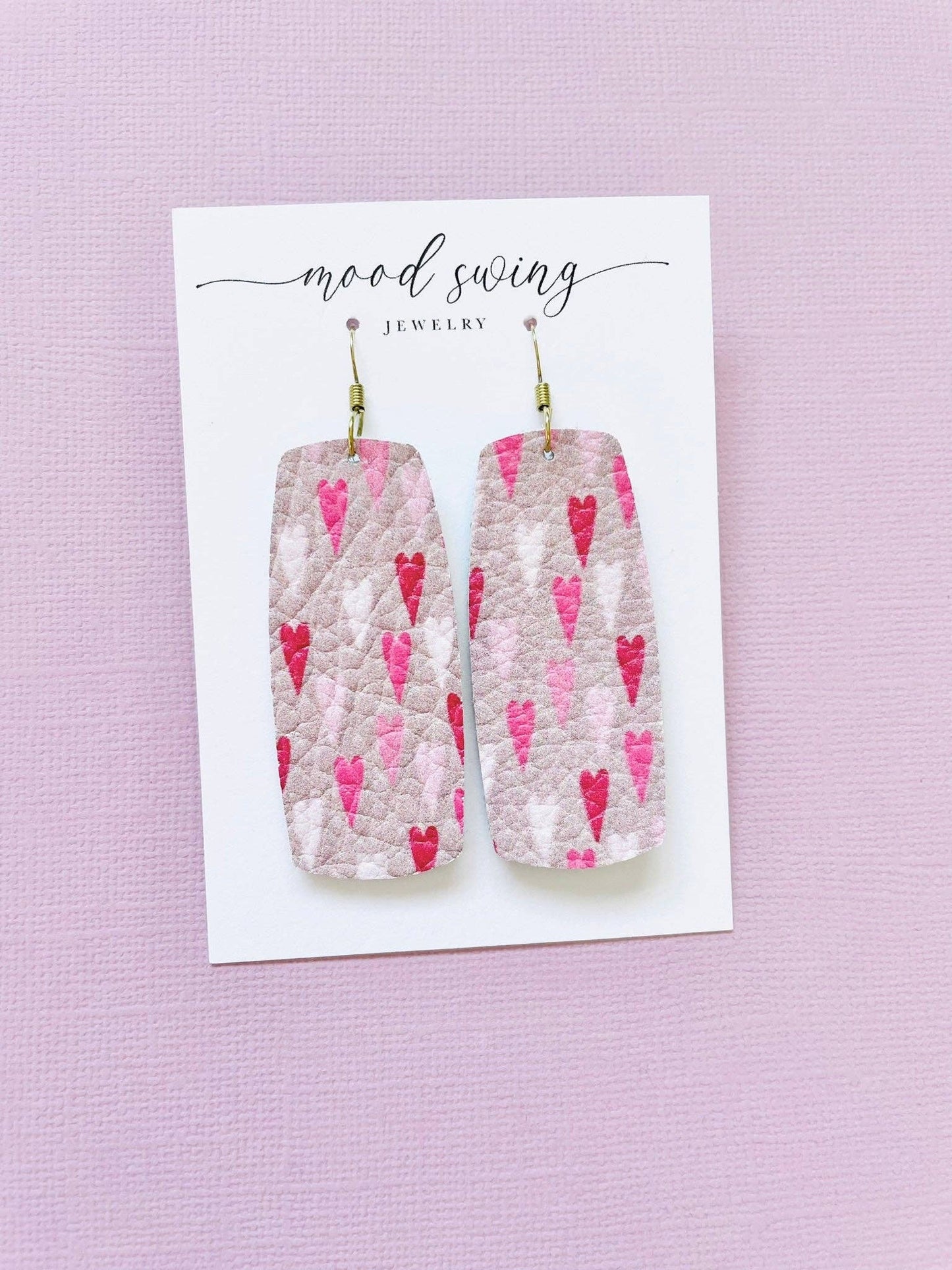 Multi-Color Heart Dangles