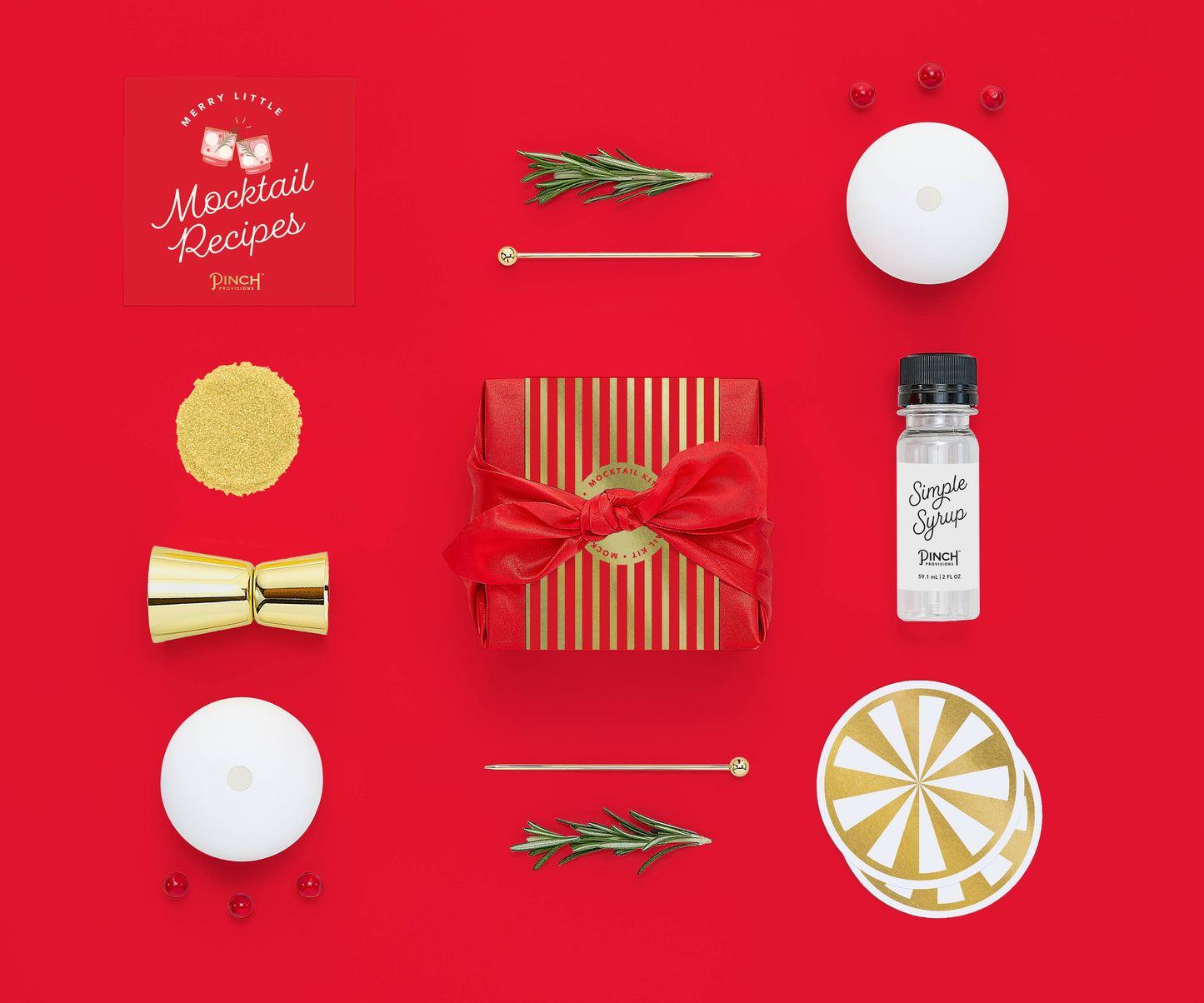 Mocktail Kit | Red, Holiday Gifts
