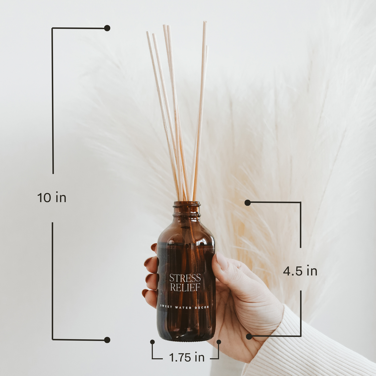 Cashmere and Vanilla Amber Reed Diffuser - Home Decor, Gifts