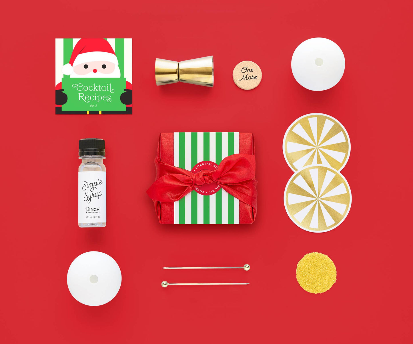 Cocktail Kit | Santa, Holiday Gift, Secret Santa
