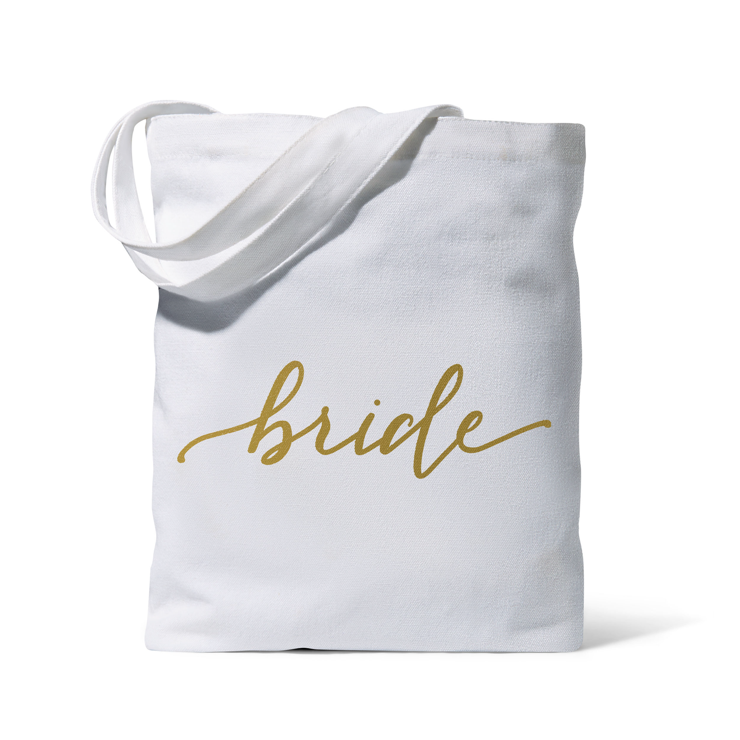 Bride Canvas Beach Tote Bag: Diamond