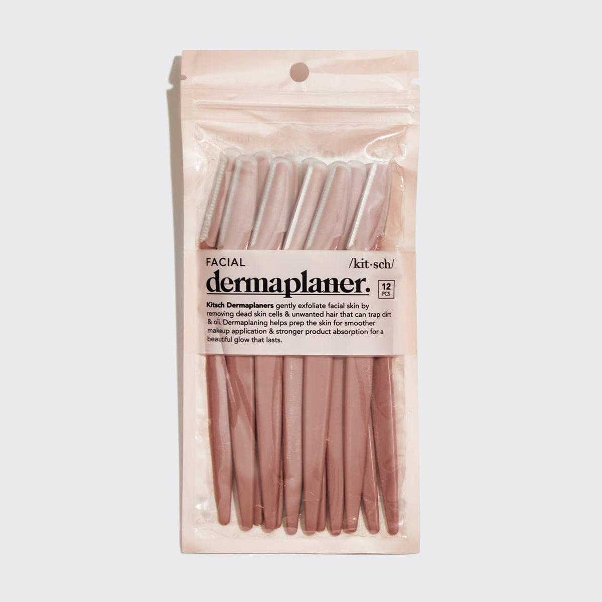 Recycled Plastic Dermaplaners 12pc Set - Terracotta