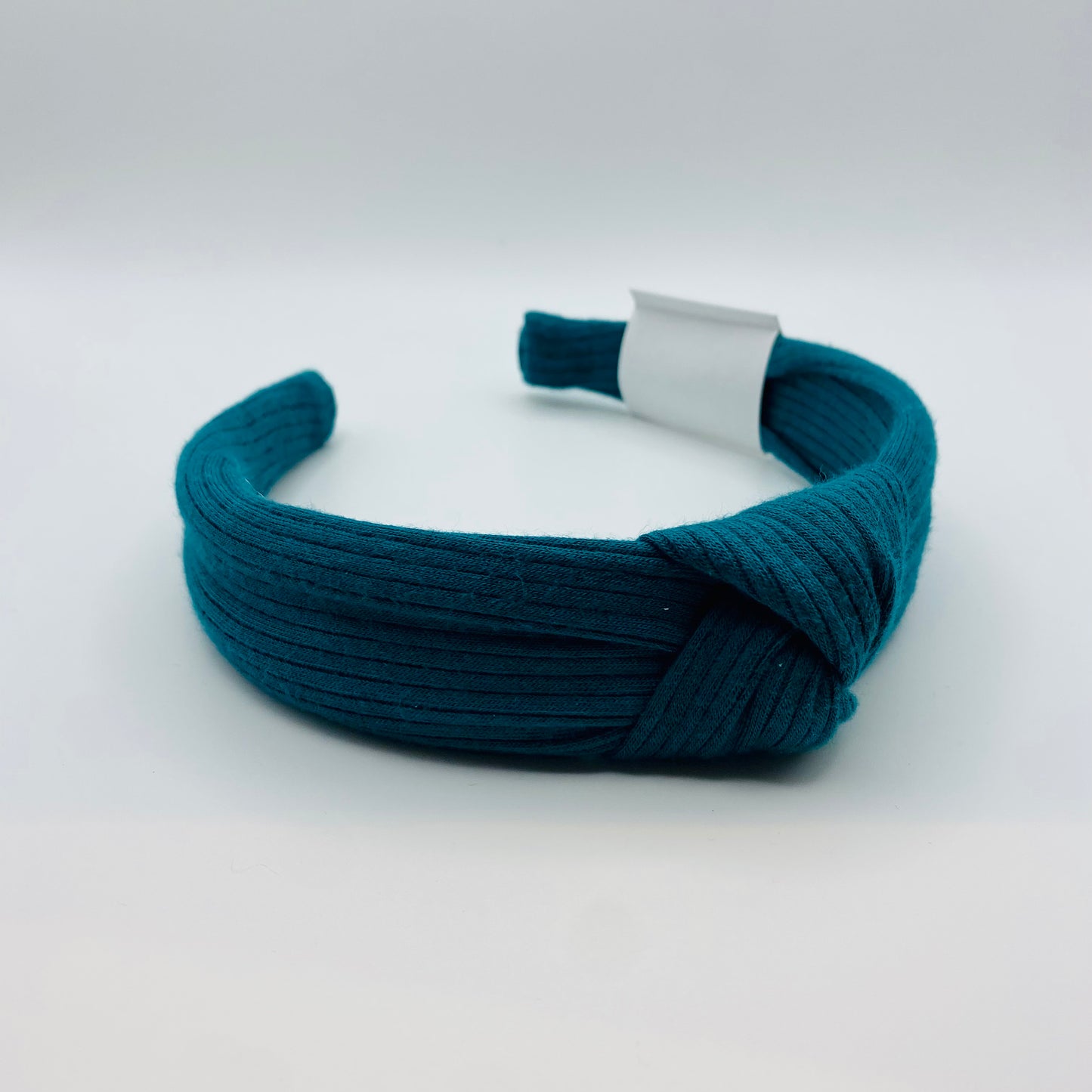 Knot Sew Simple - Emerald Green Ribbed Knotted Headband